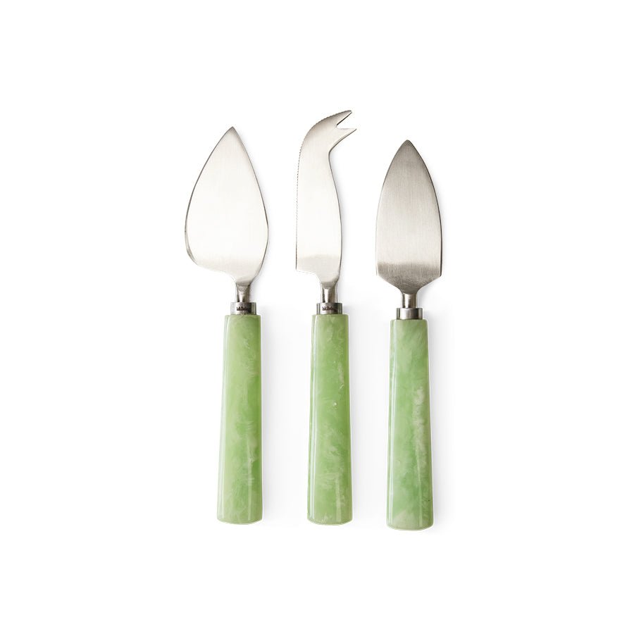 Cheese Knives - Set of 3 - Sage