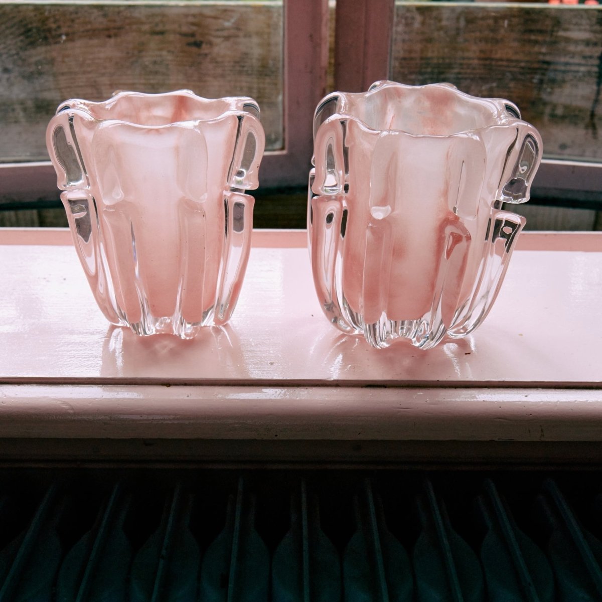 HKliving Corella candle holder with a sleek, modern design, perfect for tabletop or mantel display.