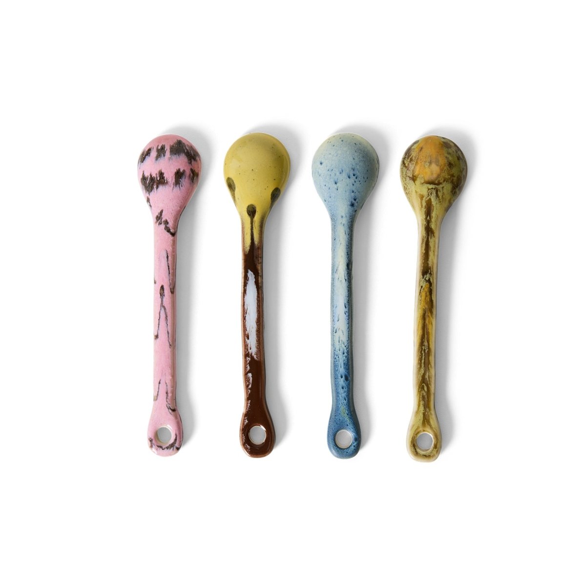 70s Ceramics Spoons M (Set of 4) - Sketch