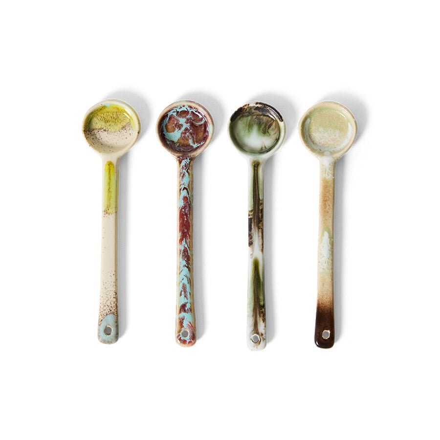 70s Ceramics Spoons M (Set of 4) - Blend