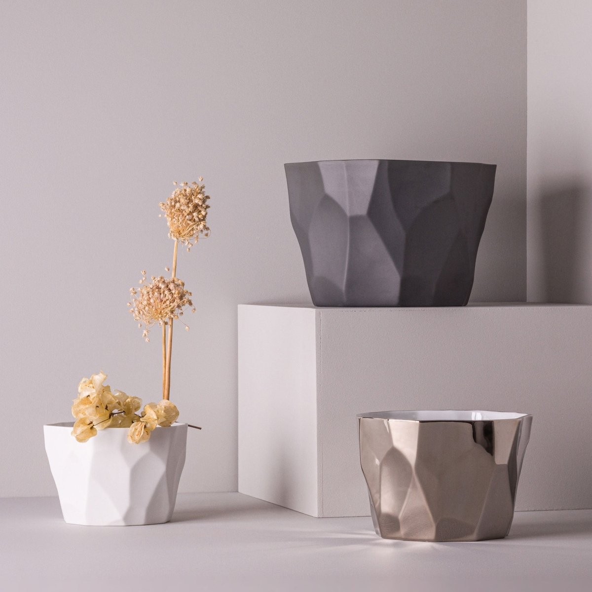 Silex G Porcelain Pot (h15 cm) - Holaria