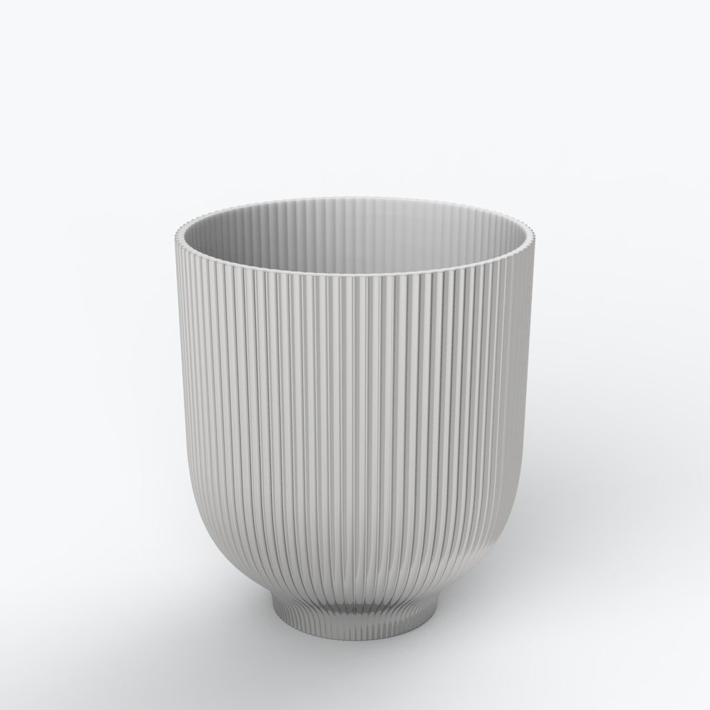 Clara G Porzellan Vase (h30 cm) - Holaria