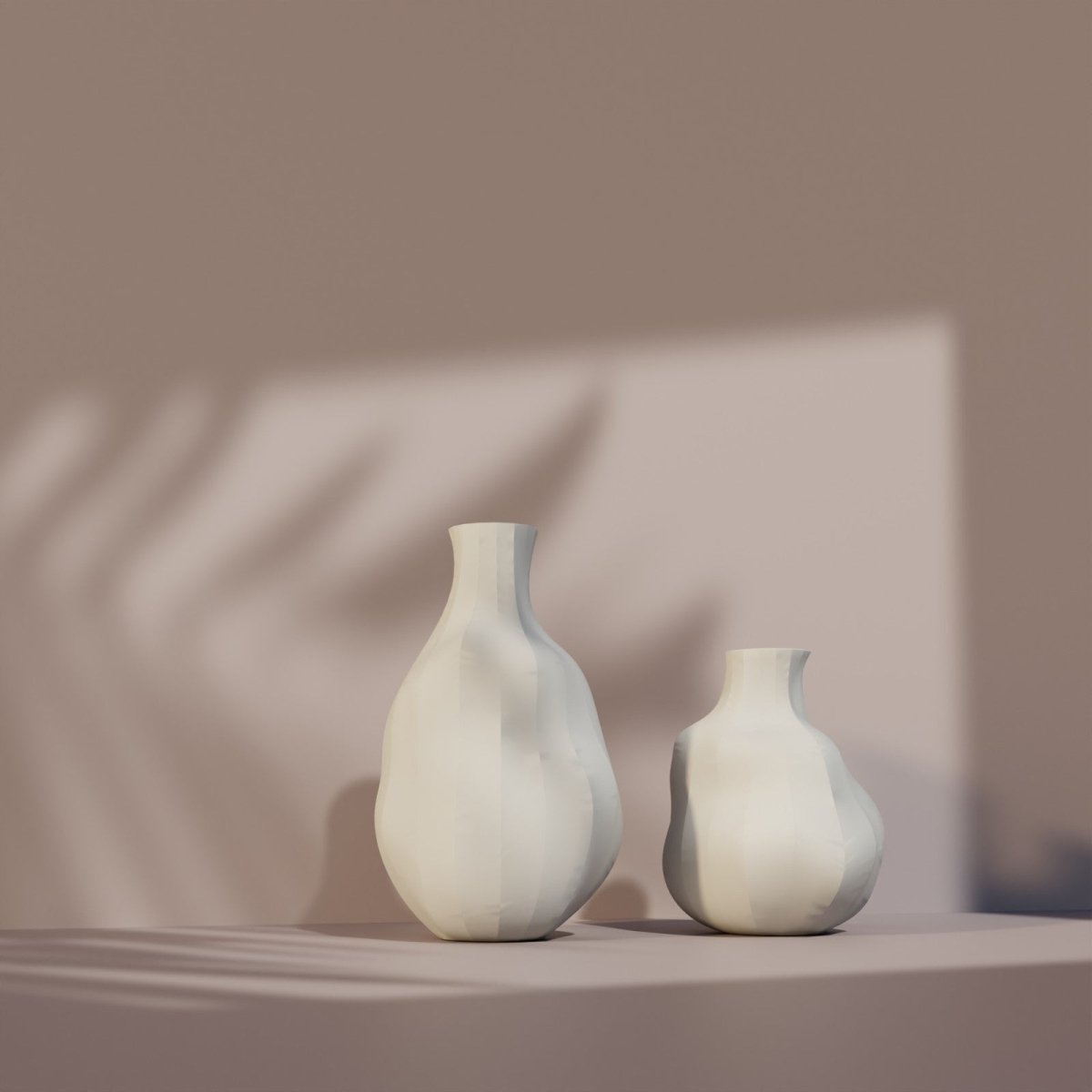 Odre G Porzellan Vase (h39 cm) - Holaria