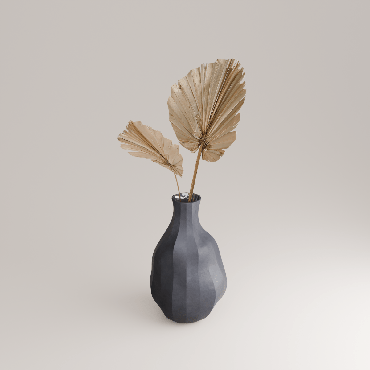 Odre G Porzellan Vase (h39 cm) - Holaria