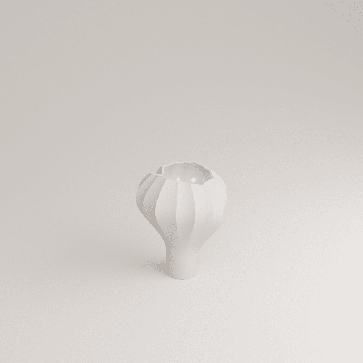 Valise B Porzellan Vase (h20 cm) - Holaria