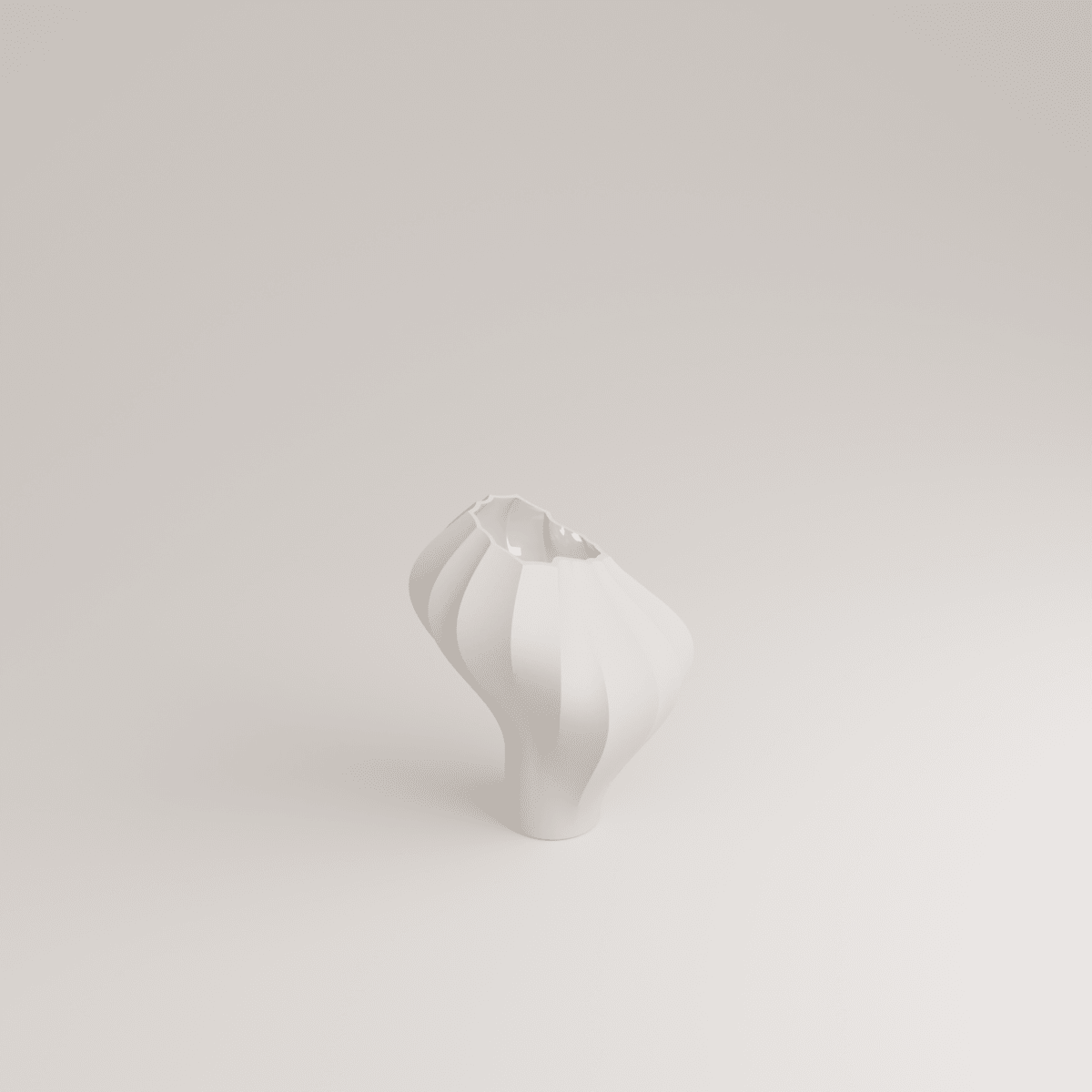 Valise C Porcelain Vase (h20 cm) - Holaria