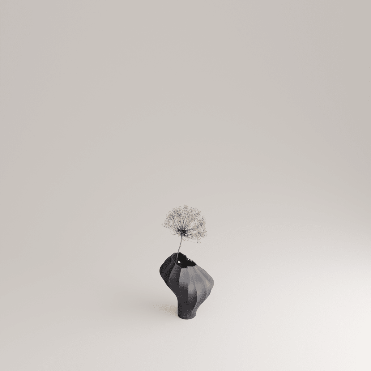 Valise C Porcelain Vase (h20 cm) - Holaria