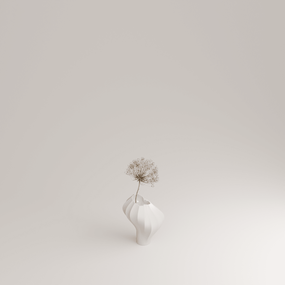 Valise C Porcelain Vase (h20 cm) - Holaria