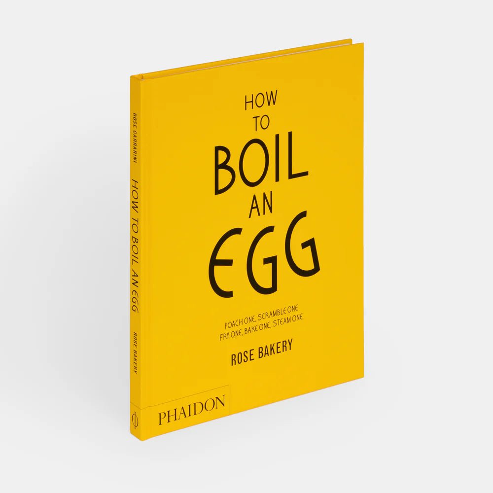 Gardners cookbook titled "How to Boil an Egg" featuring a cover image with illustrations of eggs and cooking utensils.