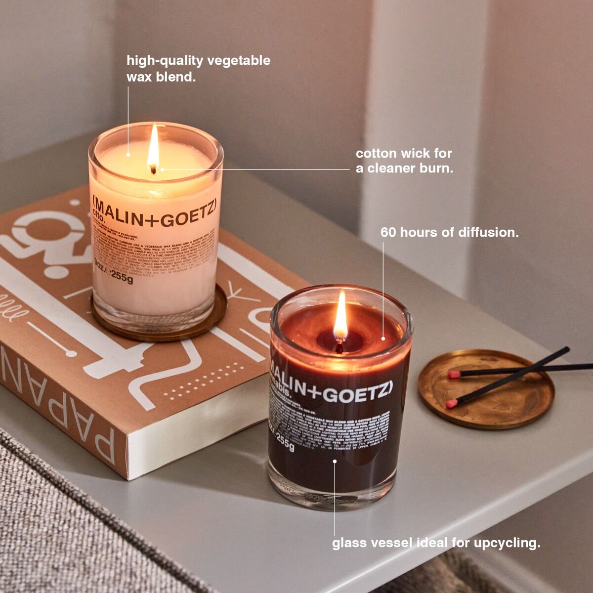 Cannabis Candle 255g - Malin + Goetz