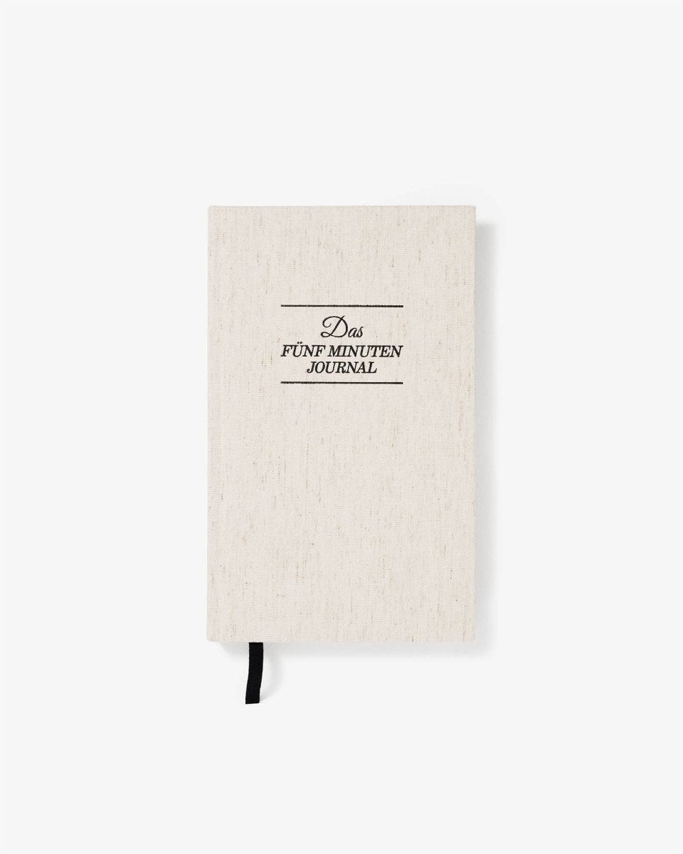 Deutsch The Five Minute Journal - Tägliche geführte Dankbarkeit