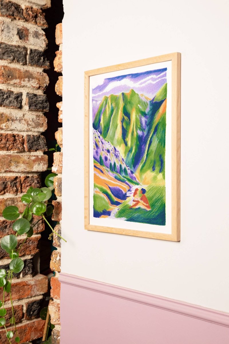 A3 Poster - Laura Olivieri - Umarmung