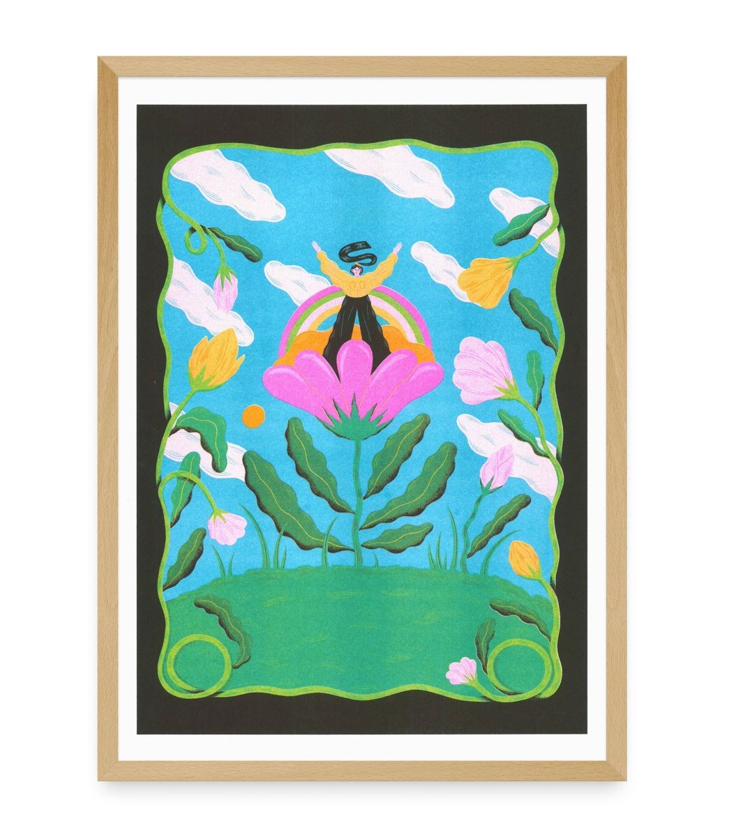 A3 Poster - Clara Super Duper - Time to Shine