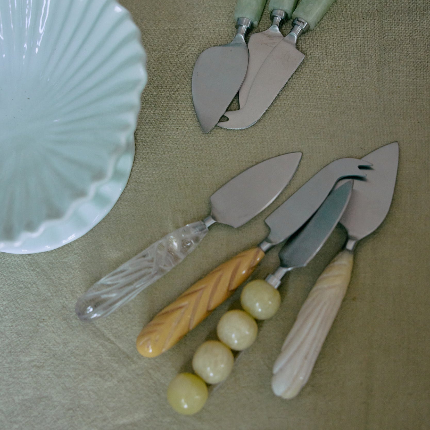 3er-Set Käsemesser - Lemon