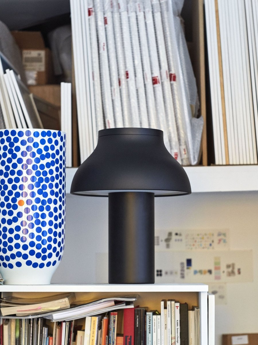 PC Table lamp Klein weiches Schwarz