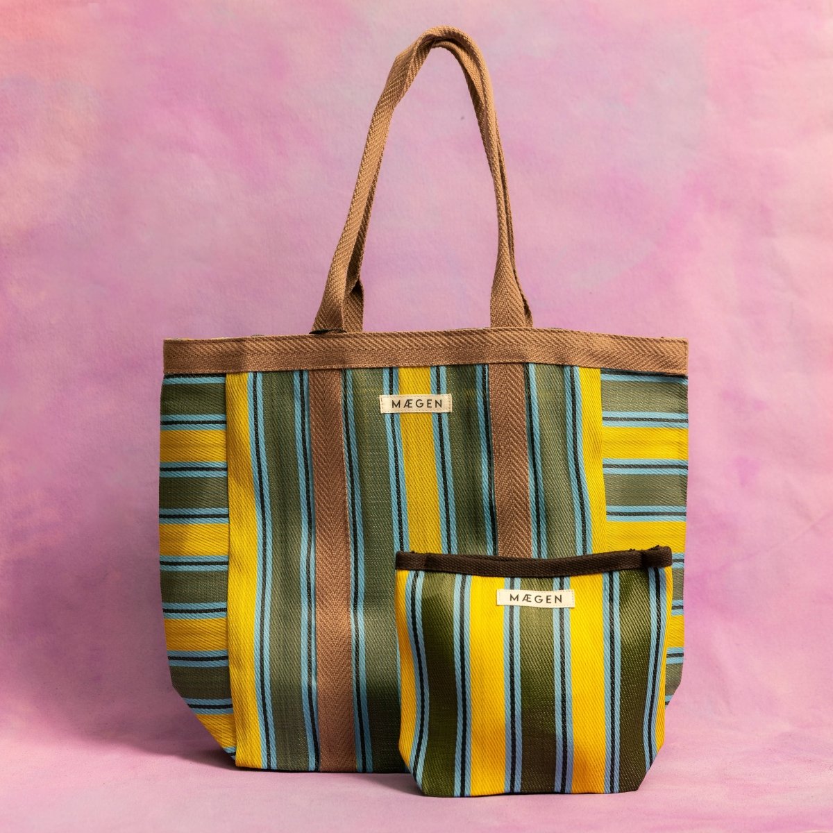 Everywhere Bag | Schokolade/ Gelb/ Olive