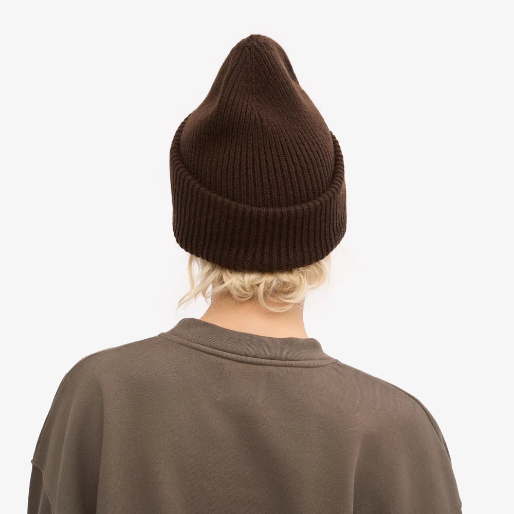 Nachhaltiges Beanie aus recycelter Merinowolle