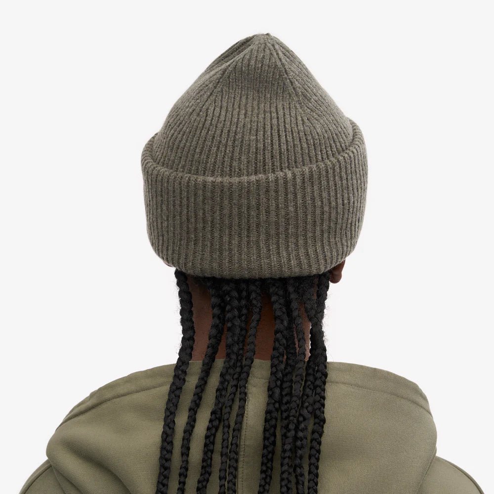 Nachhaltiges Beanie aus recycelter Merinowolle