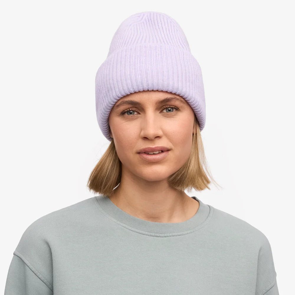 Nachhaltiges Beanie aus recycelter Merinowolle