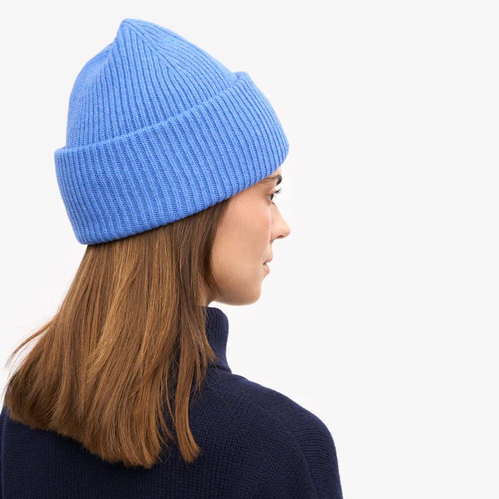 Nachhaltiges Beanie aus recycelter Merinowolle