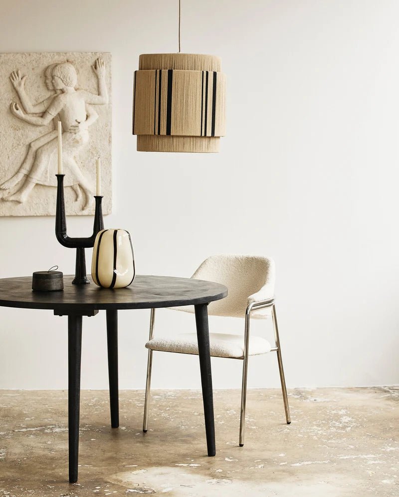 Nordal A/S VINATA pendant lamp in natural finish, modern lighting fixture with a sleek, minimalist design for contemporary interiors.