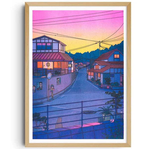 A3 poster — Liam Cobb — Nirgendwo in Japan