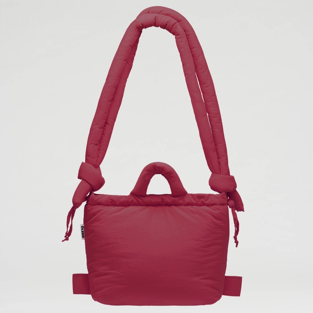 Compact Ona Soft Bag: Cherry Red | Stylish Versatile Bag