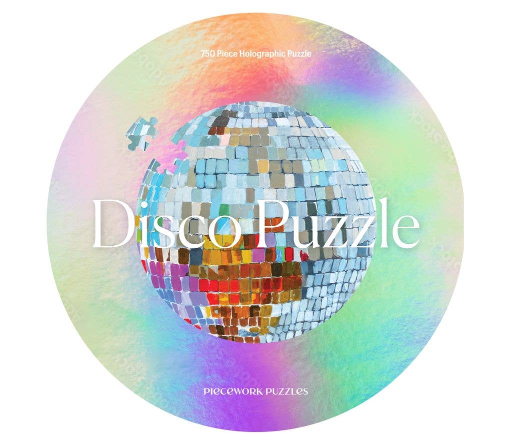 Disco Puzzle - 750 Teile rundes Puzzle