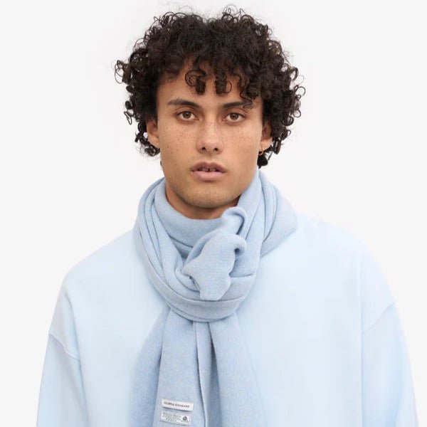 Merinoschal aus recycelter Wolle