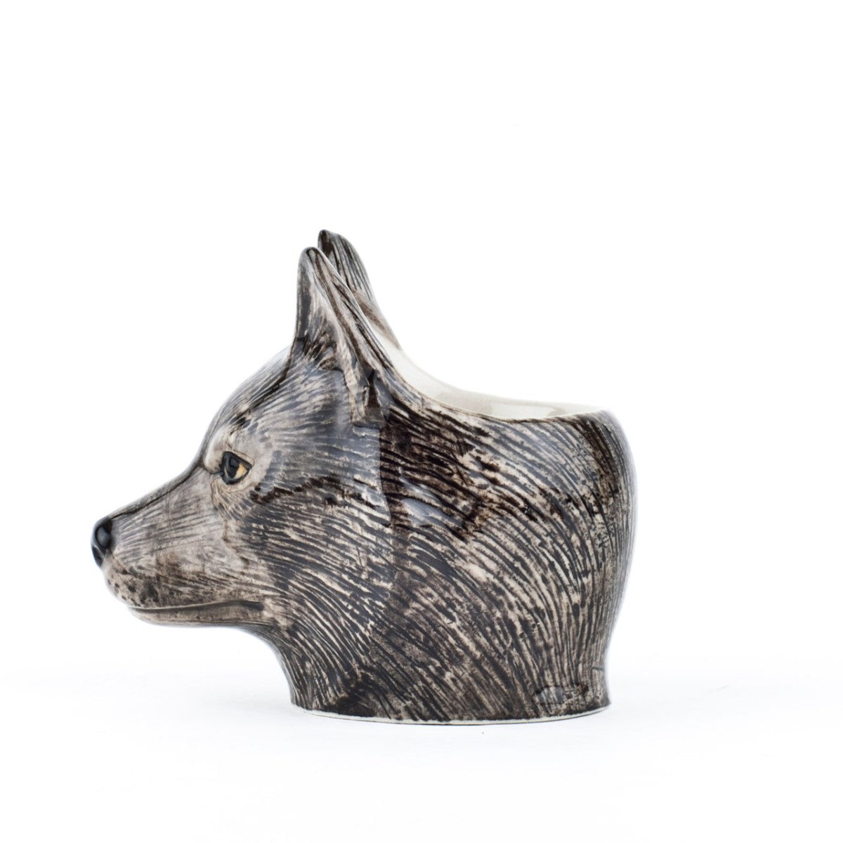 Wolf Face Egg Cup