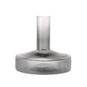 Smoke Grey Ripple Weinkaraffe