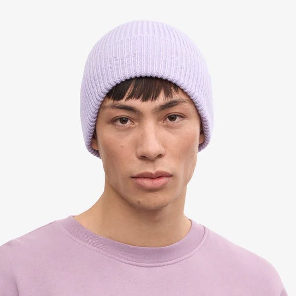 Nachhaltiges Beanie aus recycelter Merinowolle