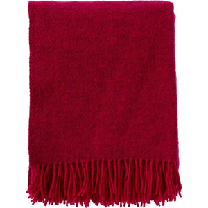 Klippan "Gotland" Decke / Überwurf - Rosa