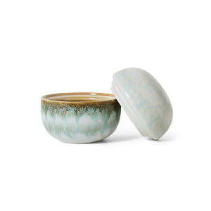 70s Ceramics Sugar Pot - Petal