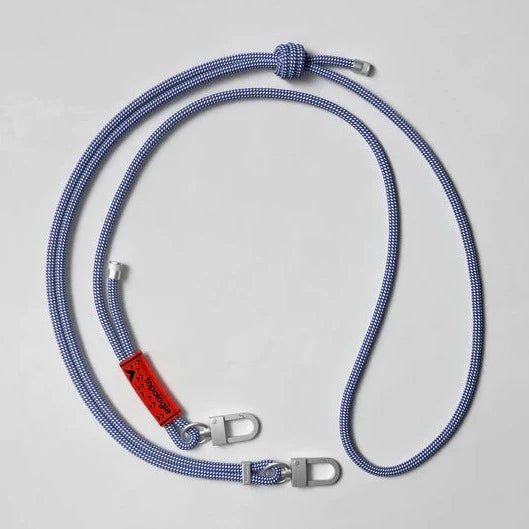 Topologie 6.0mm rope strap with leather accents, designed for stylish bags and accessories.