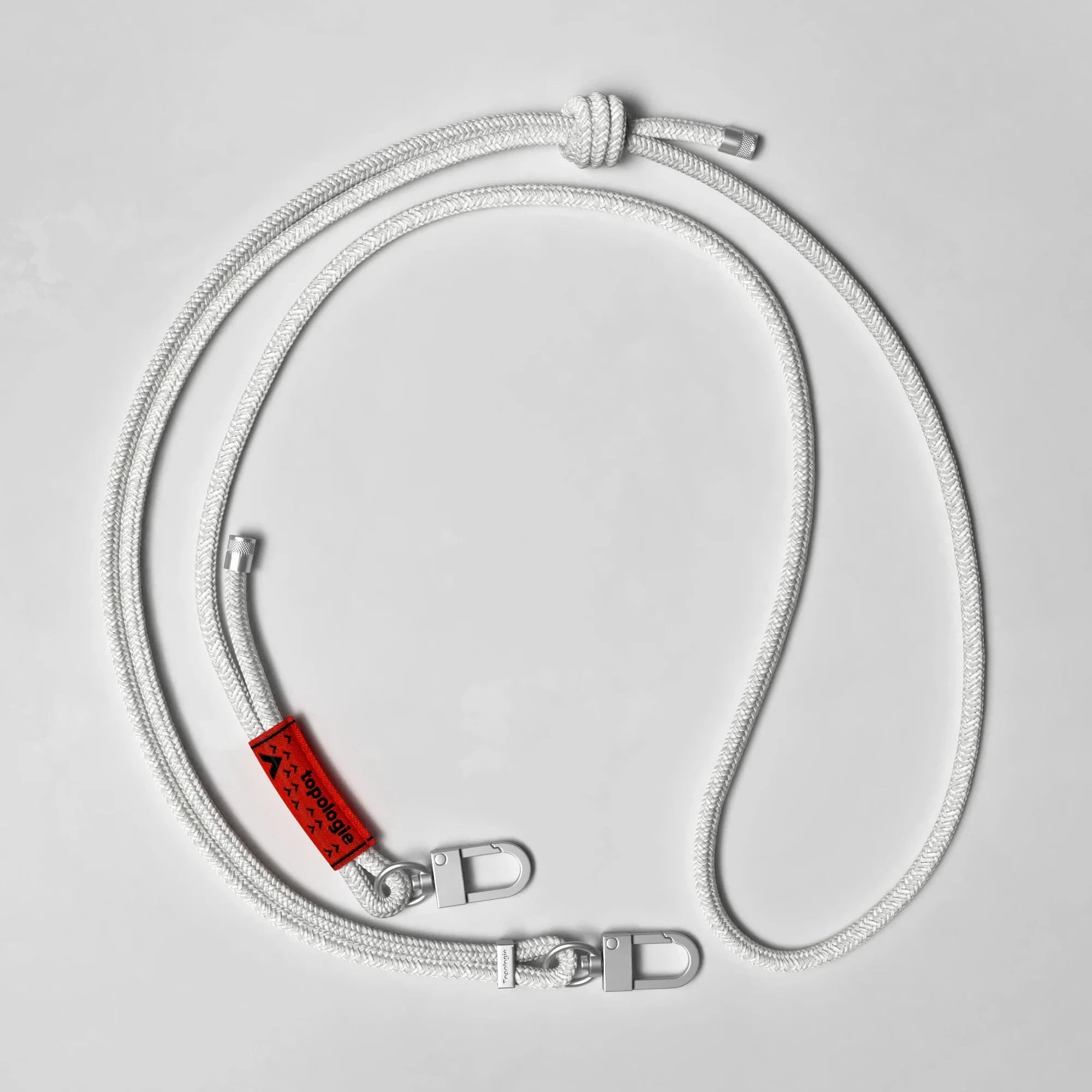 Topologie 6.0mm rope strap made of durable material, featuring a twisted design for secure fastening and versatile use.
