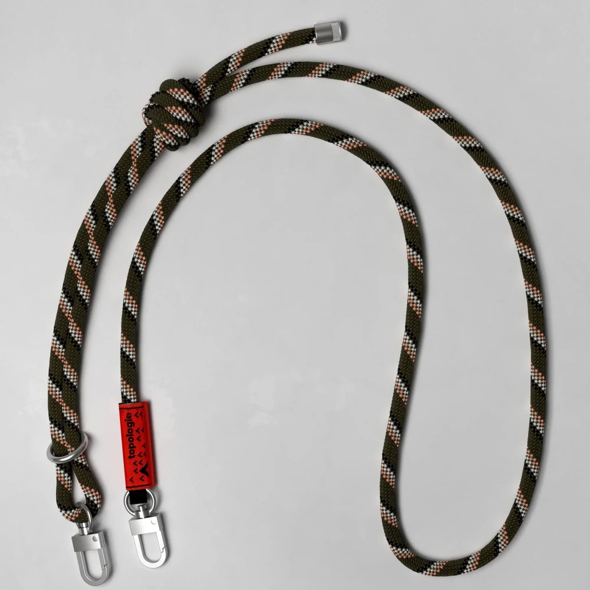 Topologie bag with 8.0mm rope strap, durable and stylish accessory for carrying and securing the bag.