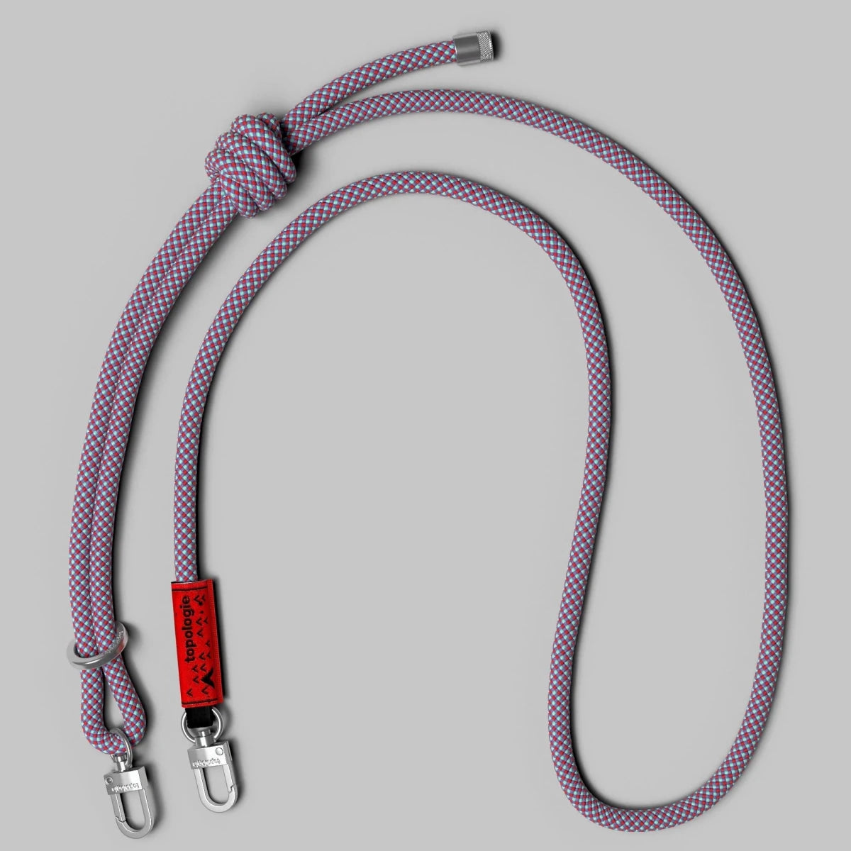 Topologie bag with 8.0mm rope strap showcasing durable, stylish design and natural texture in a close-up image.