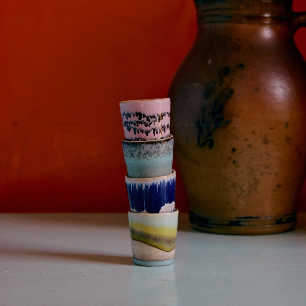 70s Ceramics Egg Cup - Vibrance