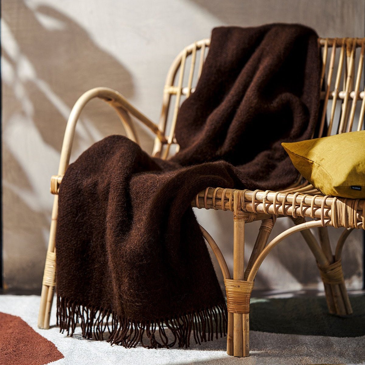 Gotland Throw - Walnut