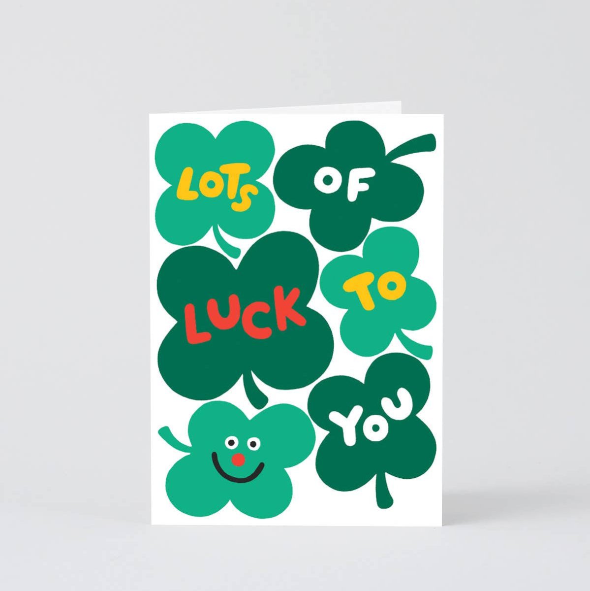 Lots Of Luck To You Greeting Card
