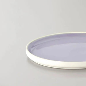 Plate Medium Ivory/ Light Purple, Studio About