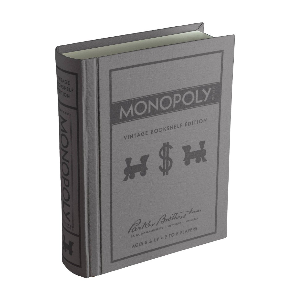 Monopoly Boardgame - Vintage Bookshelf Edition