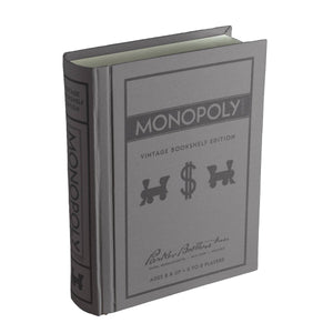 Monopoly Vintage Brettspiel - Bücherregal Edition
