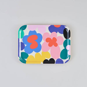 'Floral Burst' Mini Art Tray