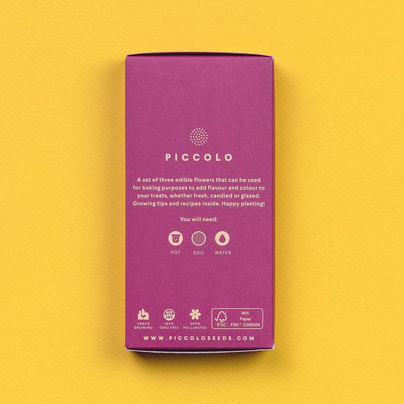 Baking With Flowers Seed Collection