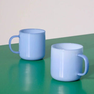 Borosilikatbecher – Jadeblau
