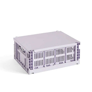 Colour Crate Set with Wheels and Lid