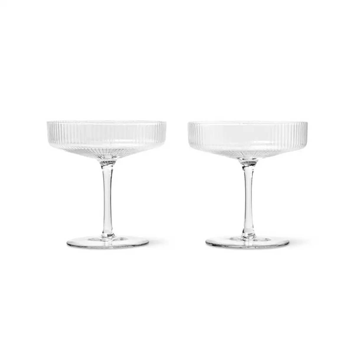 Ripple Champagnerkelche 2er Set 