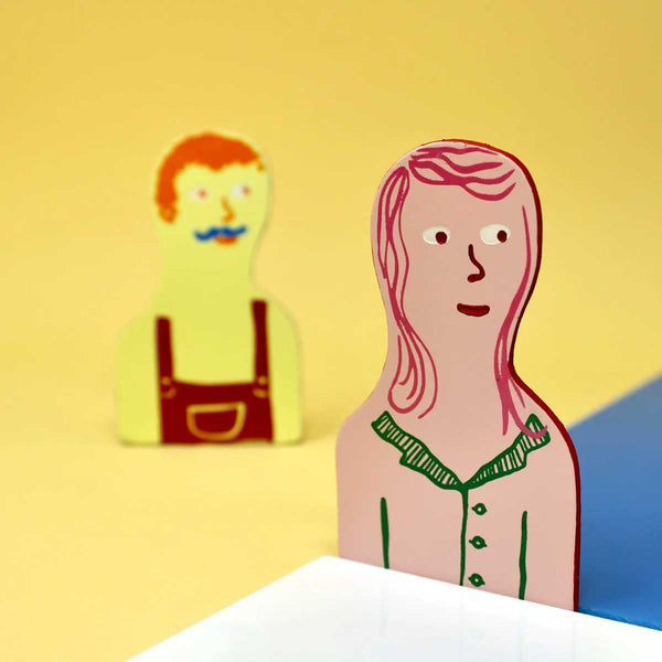 Unique Like You Person Brooch